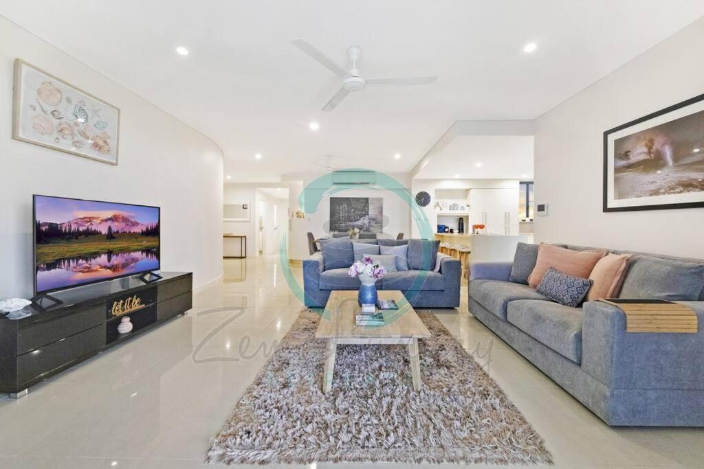 Zen Ocean Charm 3Br Luxury W/Front Apt Pool + Bbq ดาร์วิน ภายนอก รูปภาพ